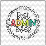 Administrator Appreciation svg | Administrative shirt Cut 