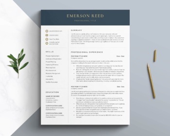 Preview of Administrator Resume Template for Google Docs, Word, Pages