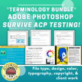 Adobe / Graphic Design Terminology Test Prep BUNDLE!