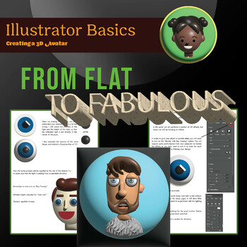 Preview of Adobe Illustrator Basics Part 2: 3D Avatar (**Continuation from AI Basics 1**)