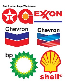 gas station logos