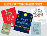 Adobe Illustrator - Minimal Typography Quote Project