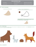 Adobe Illustrator - Pen Tool Practice - Animal Vectors