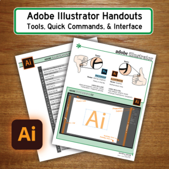 Preview of Adobe Illustrator Tools and Interface Resource