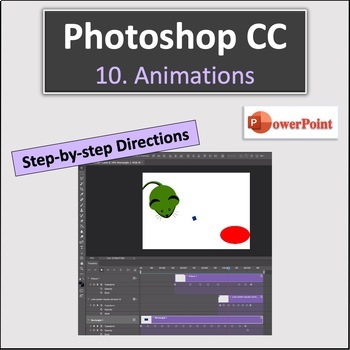 Adobe Photoshop CC Lesson 10: Making Animations by Miss B's Shop