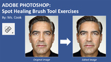 Adobe Photoshop: Spot Healing Brush Tool Exercises