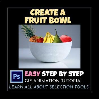 Preview of Adobe Photoshop Tutorial for Beginners: Fruit Bowl Easy Mini Lesson