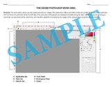 Adobe Photoshop Work Area Identification