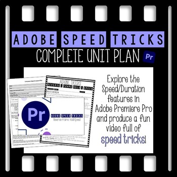Preview of Adobe Premiere Pro Speed Tricks Complete Unit Plan