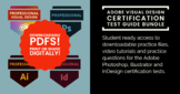 Adobe Visual Design Certification Test Guide Bundle - Incl