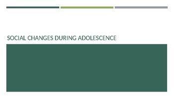 Preview of Adolescence & Puberty Unit (PowerPoints/Worksheets)