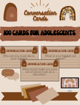 Preview of Adolescent Conversation Cards