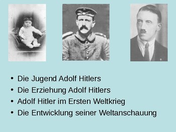 Adolf Hitler / Hitler's early years by World of Languages | TpT