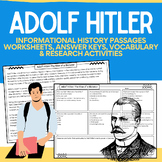 Adolf Hitler: No-Prep Packet Informational History Passage