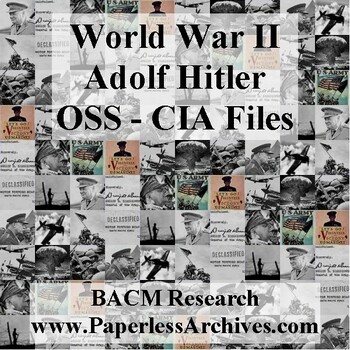 Preview of Adolf Hitler OSS - CIA Files