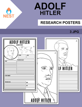 Preview of Adolf Hitler Research Posters | 3 Posters