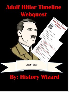 Preview of Adolf Hitler Timeline Webquest