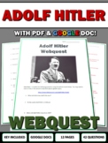 Hitler - Webquest with Key (World War Two) WWII