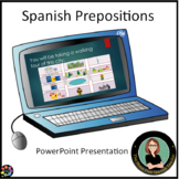 FREE Spanish Prepositions PowerPoint, Adonde Vamos - Around Town