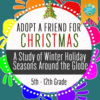 Preview of GEOGRAPHY: Adopt A Friend For Christmas: Christmas Celebrations Around The World