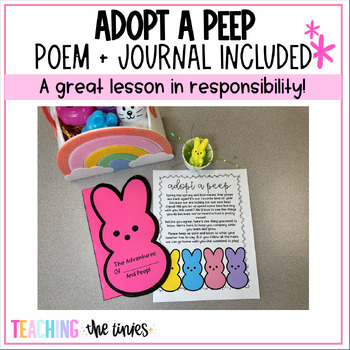 Preview of Adopt A Peep Easter Activity