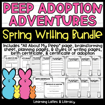 Preview of Adopt a Bunny Writing Spring Writing Bunny Adoption Project Creative Writing