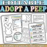 Adopt a Peep| Peep Day activities |Peep Adoption Project