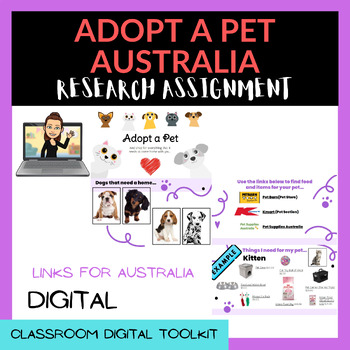 Preview of Adopt a Pet (Links for Australia)