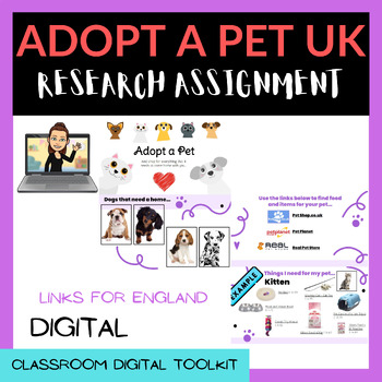 Preview of Adopt a Pet (Links for England)
