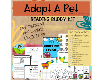 Preview of Adopt a Reading Buddy!