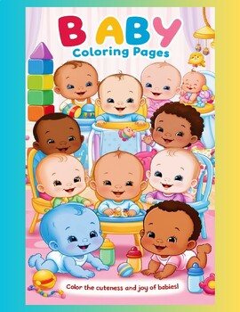 Preview of Adorable Adventures: Explore Our Baby Coloring Pages!
