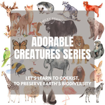 Preview of Adorable Creatures Series - Honoring Earth's Biodiversity - Animals Holidays Kit
