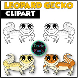 Adorable LEOPARD GECKO Clipart IMAGES