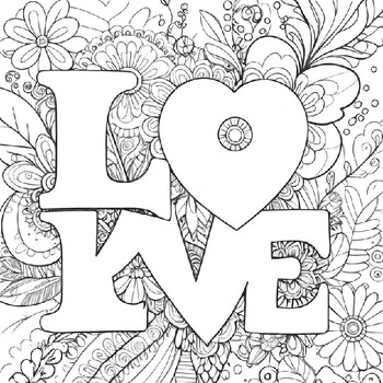 Adorable Love Explorations: Coloring Pages for Young Hearts by ...