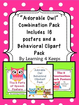 Preview of Adorable Owl Combination Pack