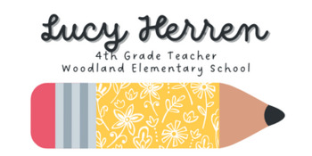 Preview of Adorable Pencil Email Signature for Teachers