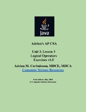 Adrian's AP CSA | Logical Operators in Java | Exercises | 