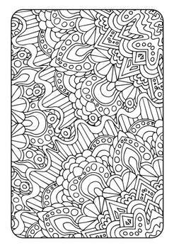 Download Coloring Book Art Therapy Volume 3 Printable Pdf By Sarah Renae Clark
