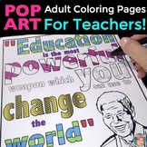 Adult Coloring For Teachers