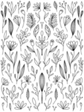 Adult Coloring Pages (five pages total)