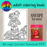 Adult Coloring Book Mandalas for Teens, Teachers and Big Kids