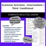 Adult ESL - Grammar - Third Conditional - Intermediate