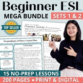 Beginner ESL Curriculum Grammar Worksheets & Activities - 