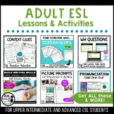 Adult ESL Lesson Plans & Activities Bundle - Intermediate 