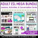 Adult ESL Lesson Plans & Activities MEGA BUNDLE- Intermedi