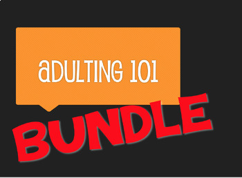 Preview of Adulting 101 Bundle