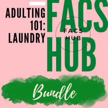 Preview of Adulting 101: Laundry Bundle (Google & PDF)