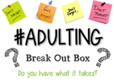 Adulting Breakout Box/Escape the Room Game for Family Cons