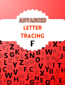 Preview of Advance Letter Tracing "F"