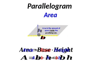 Preview of Advanced 2D Shapes - Perimeter and Area Solution Summary